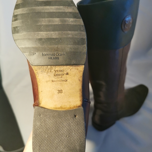Lorenzo Banfi Italian Leather Riding Boots - Picture 8 of 10